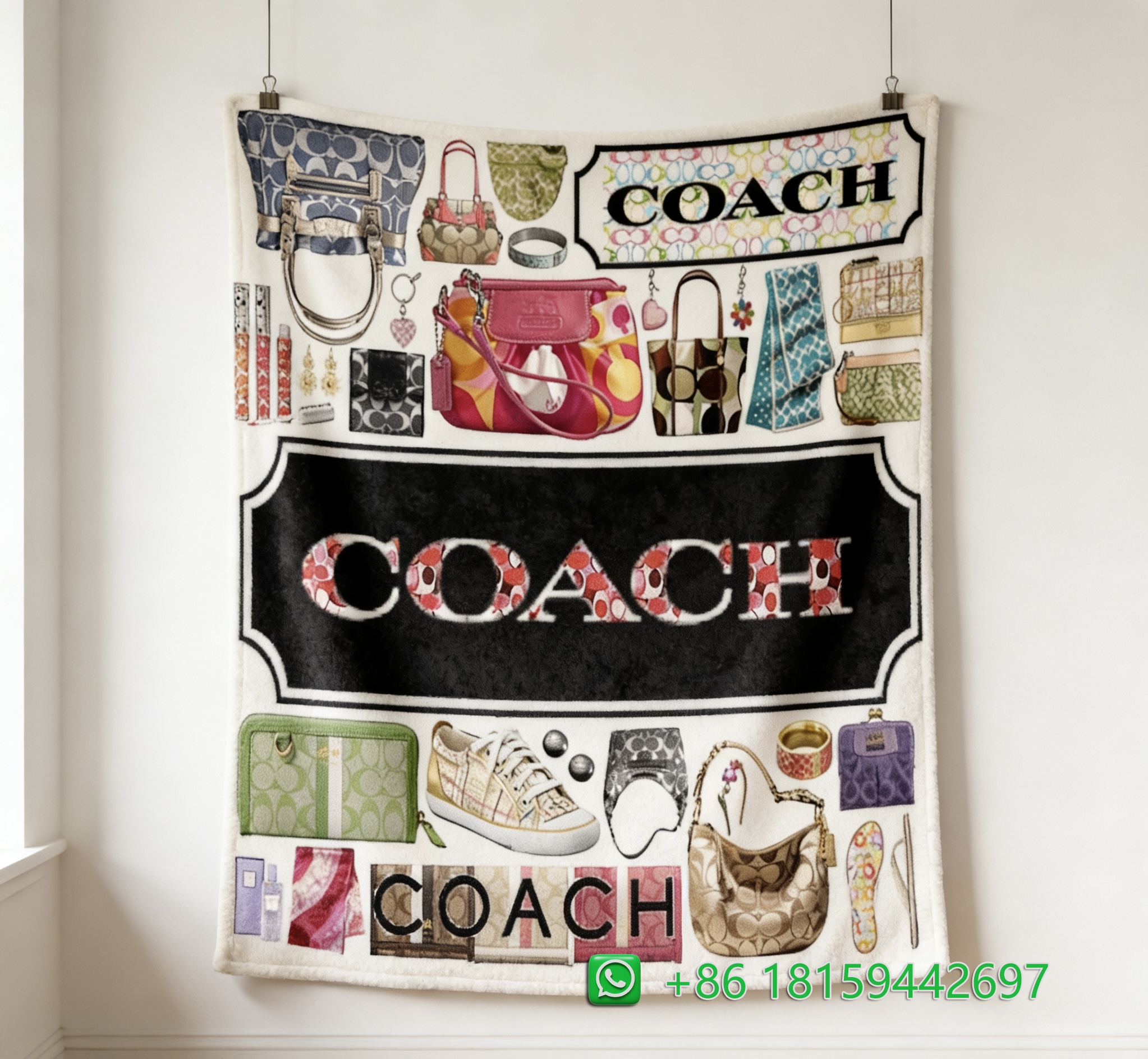 Coach Throw Blankets